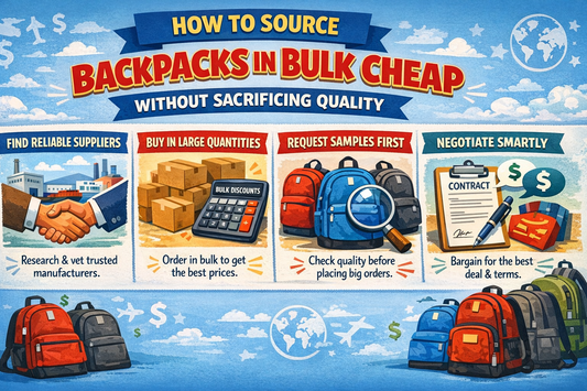 How to Source Backpacks in Bulk Cheap Without Sacrificing Quality
