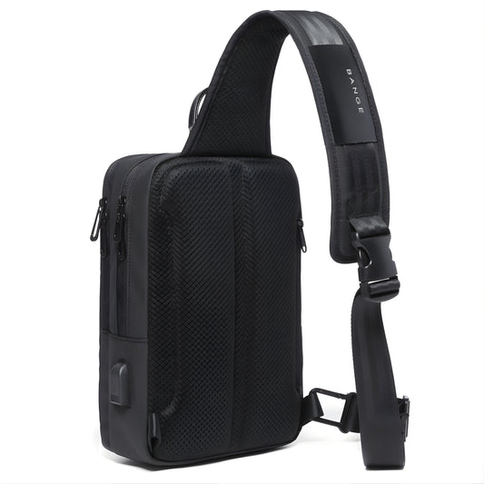 BANGE 77107 Waterproof Anti-Theft Sling Bag — front view