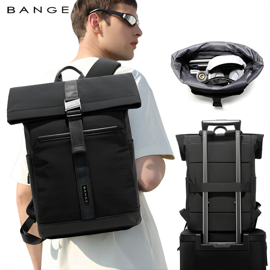Inci: 21L Lightweight Waterproof Roll-Top with Bottle Holder — front view