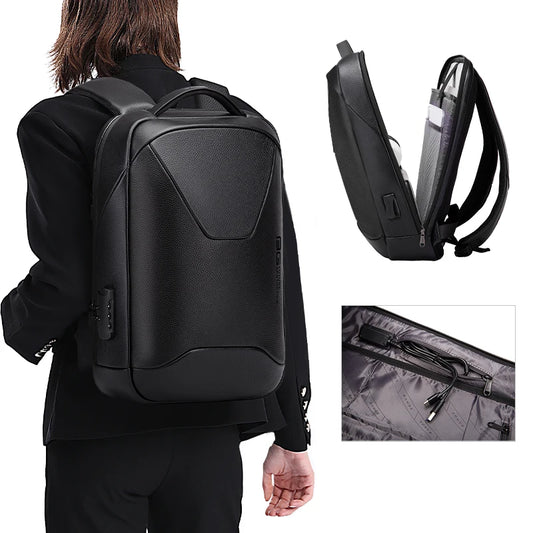 BANGE 6621 leather backpack