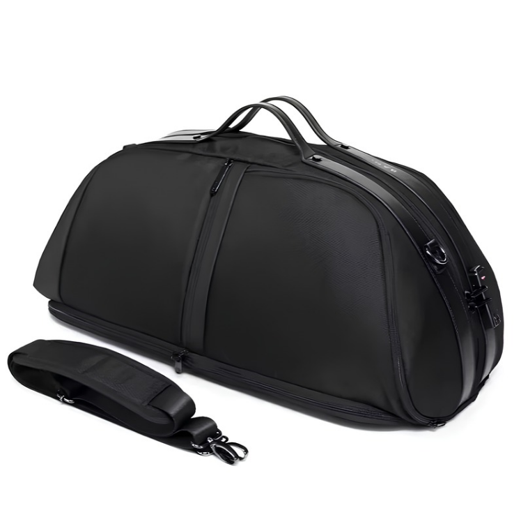 BANGE BG-77178 black travel duffel bag (enhanced)