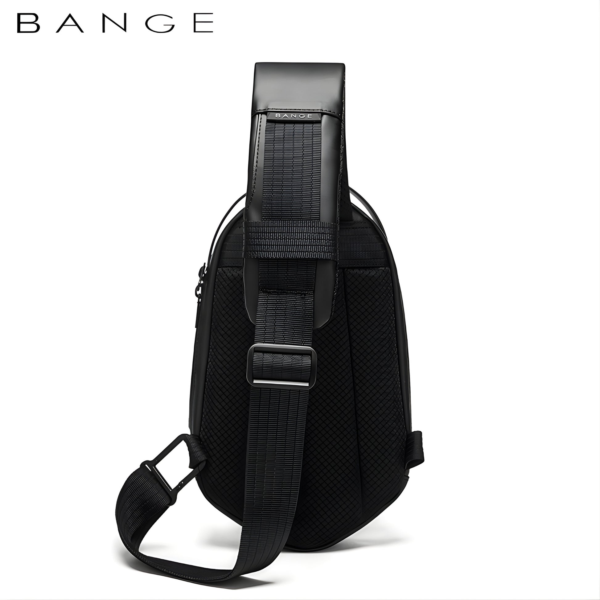 BANGE 7213 Waterproof Anti-Theft Sling Bag — side detail
