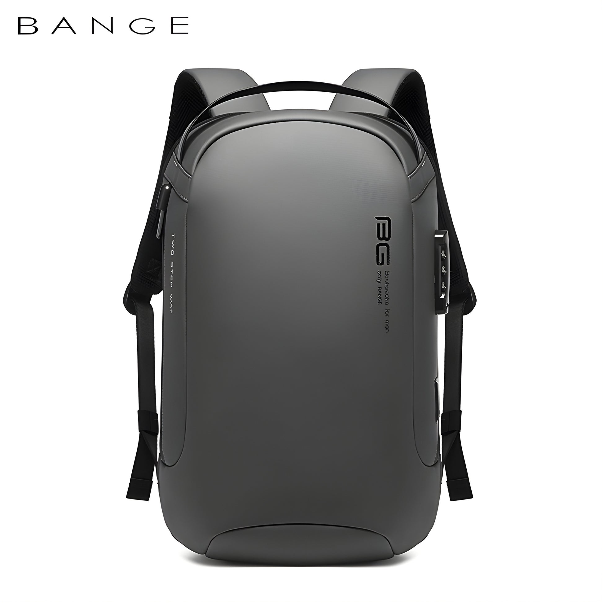 BANGE 7225 Waterproof Anti-Theft Laptop Backpack — front view