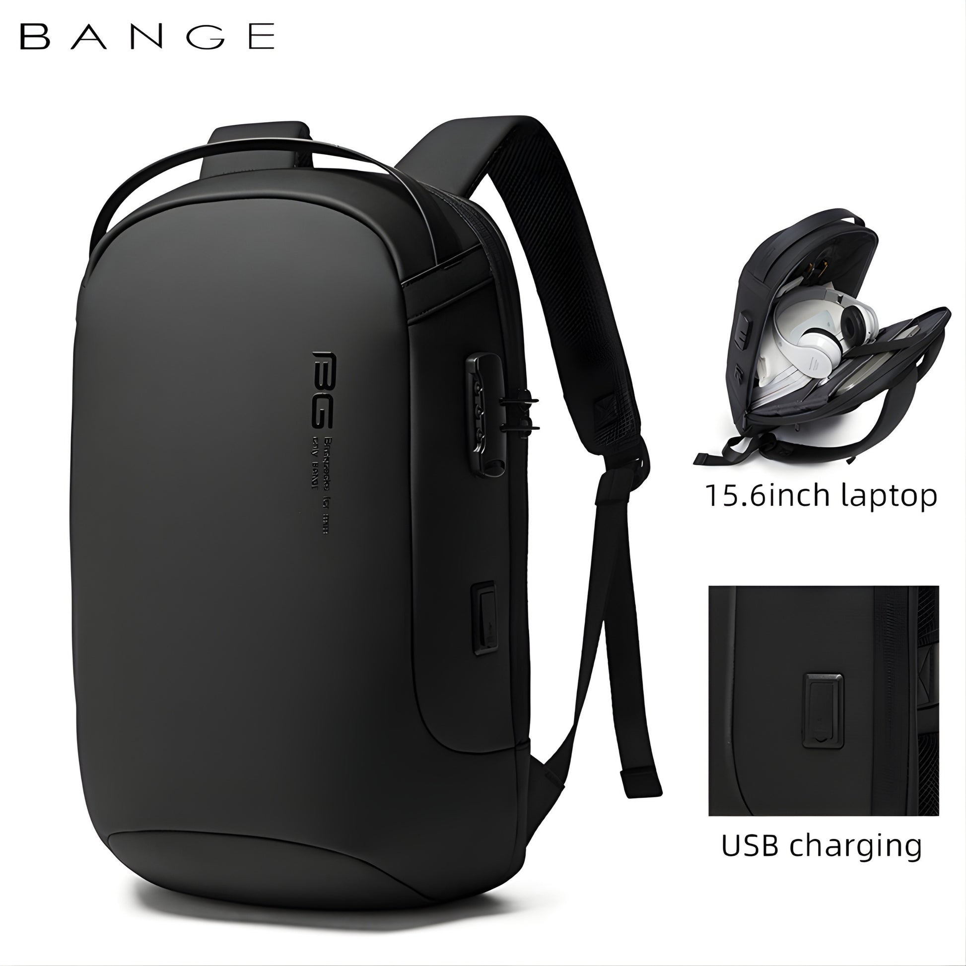 BANGE 7225 Waterproof Anti-Theft Laptop Backpack