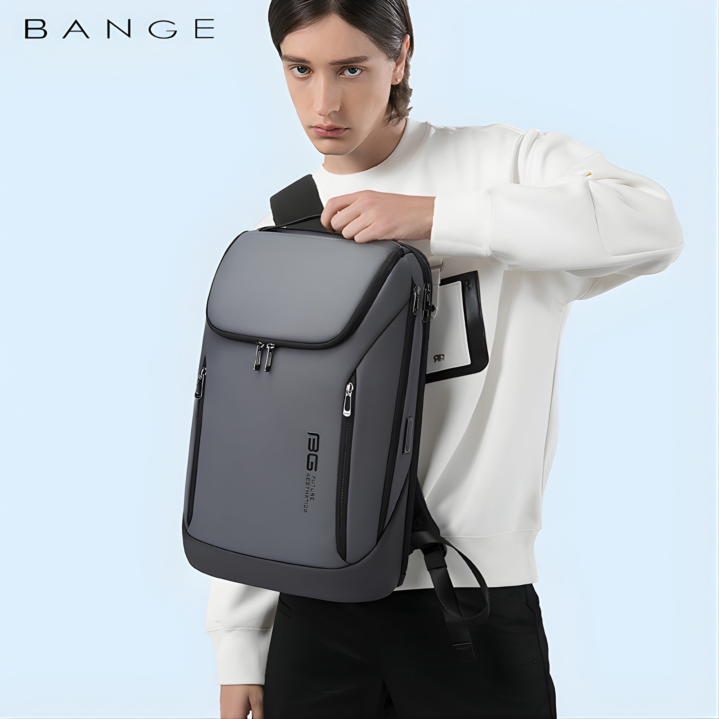 BANGE 2517 Aerox Laptop Backpack | TSA Approved | 180° | 15.6