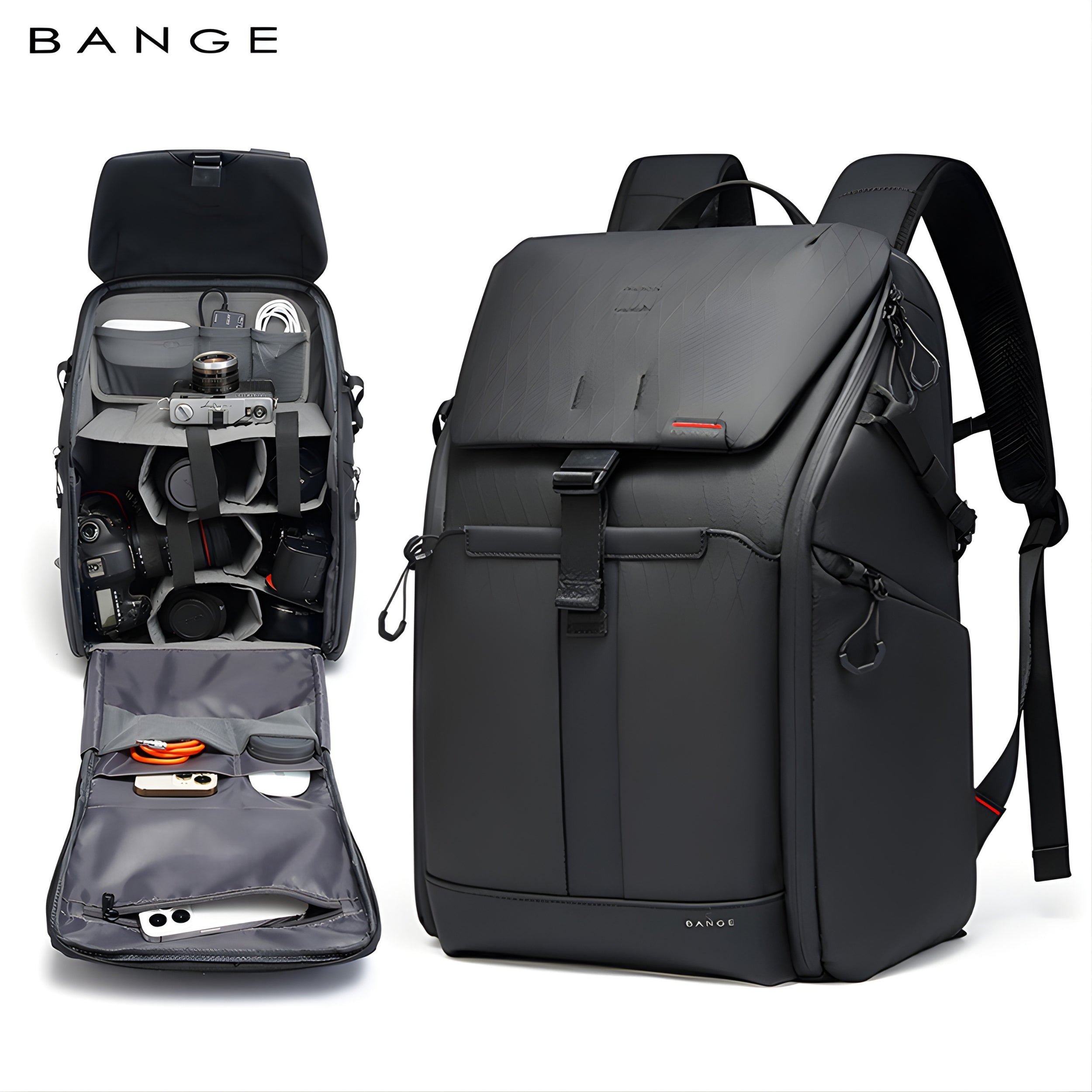 BANGE BG-XJ327 Camera Backpack | YKK Large Capacity – Bange