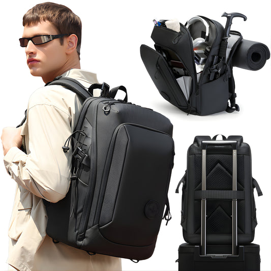Mina: Multi-Functional Waterproof Outdoor Travel Backpack with USB Charging Port