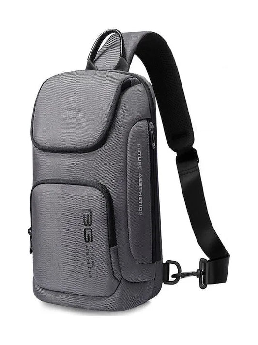 BANGE 7565  Grey Sling Bag Waterproof
