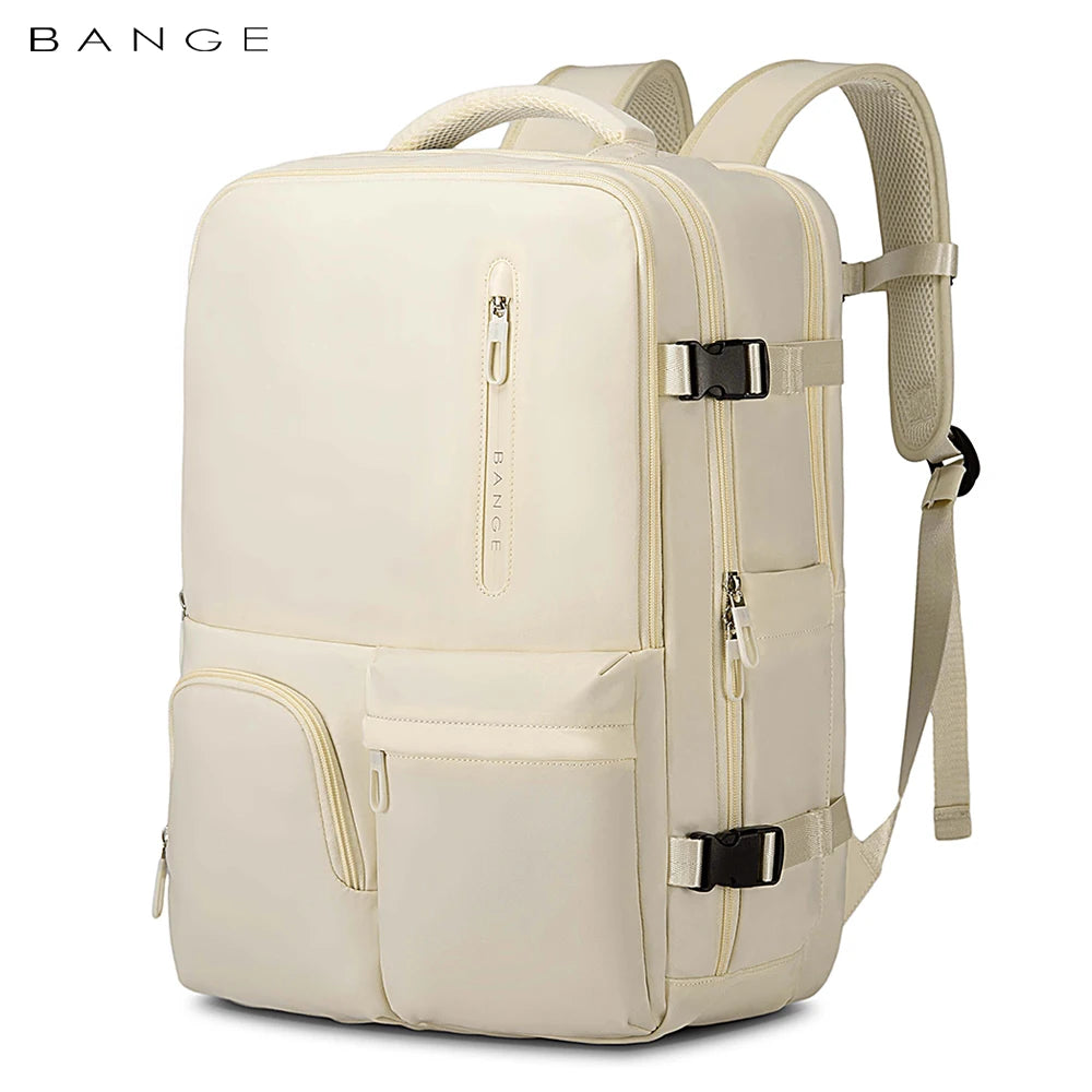 BANGE 1800 travel backpack cream
