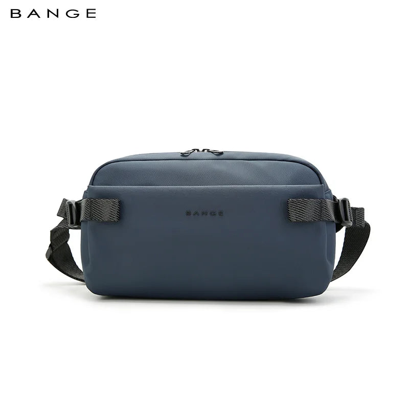 BANGE 7837 waterproof crossbody shoulder bag in navy blue