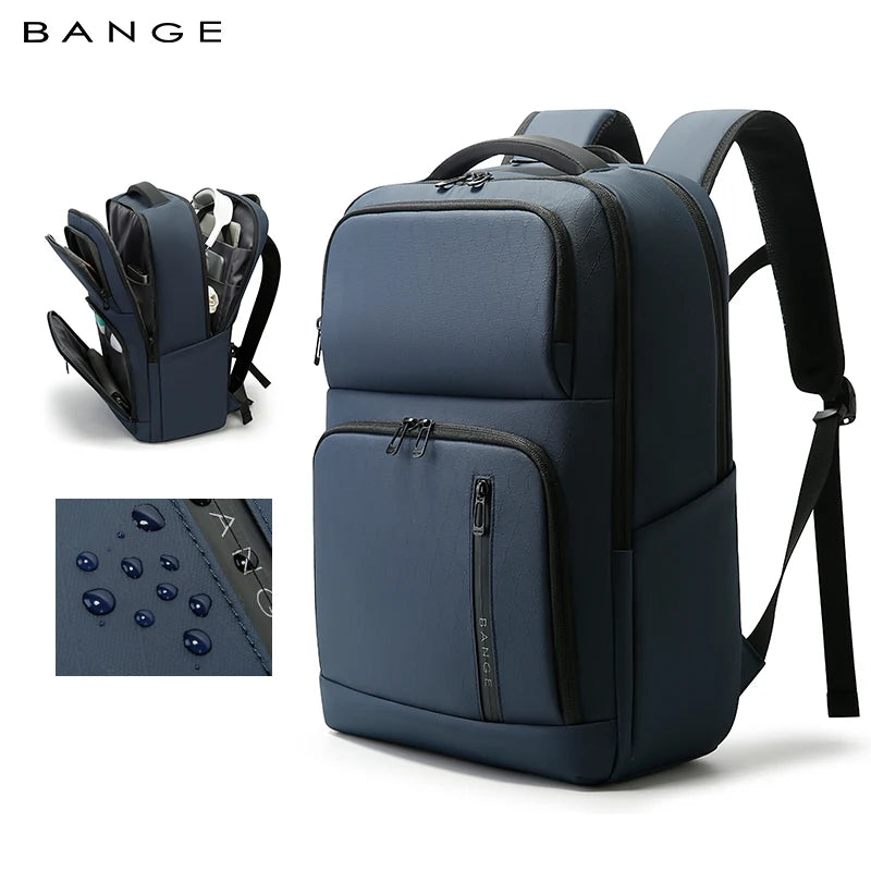 BANGE 7822 backpack navy blue
