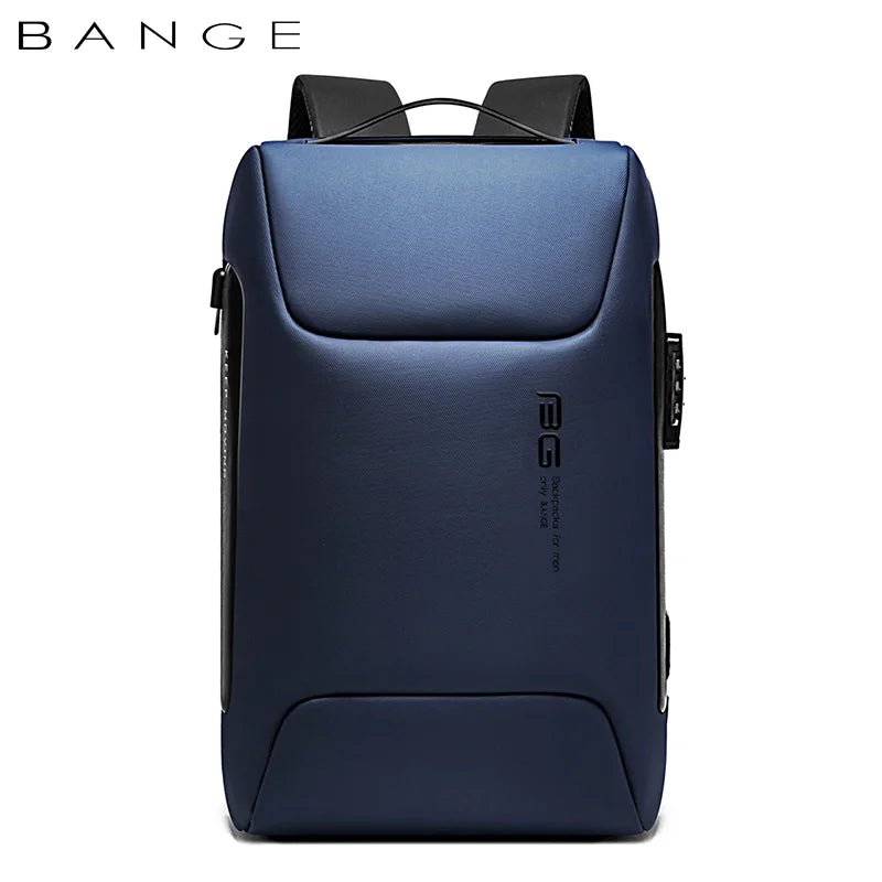 backpacks for men with laptop compartment Bange Anti Theft Backpack,Smart Work Backpack with USB Charging Port, Business Laptop Fit for 15.6 Inch Laptop