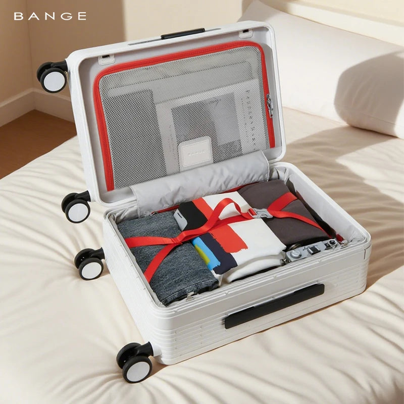 BANGE L2119 luggage open interior packed