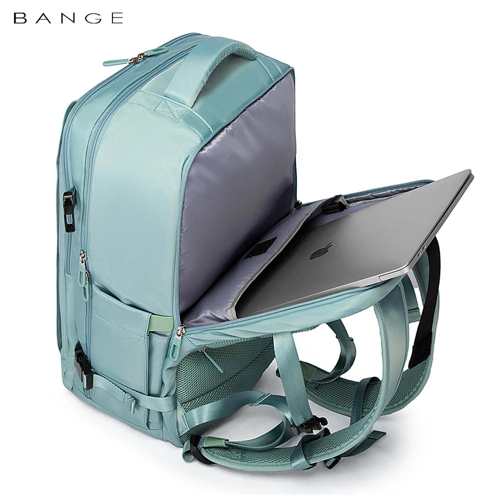 BANGE 1800 travel backpack laptop compartment