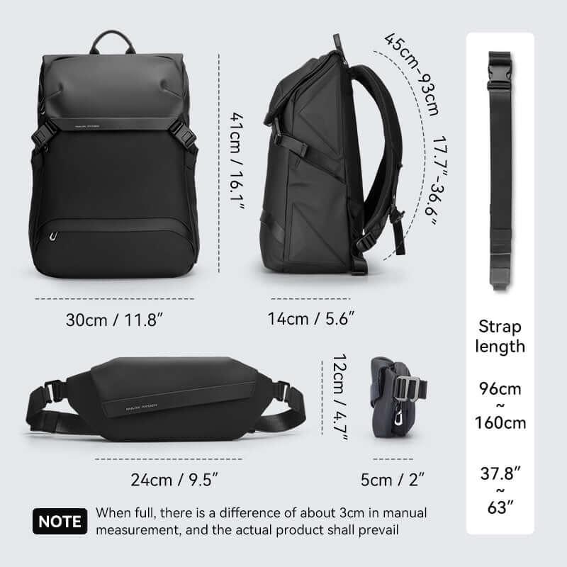 Mark Ryden 2859 Convertible Casual Backpack | 2-in-1
